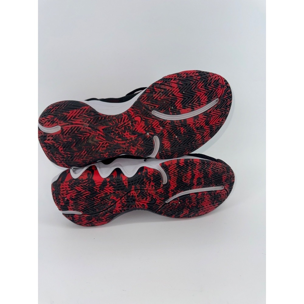 Nike Giannis Immortality 2 Mens Size 9.5 Red Black Basketball Shoes DM0825-005 - Picture 7 of 9